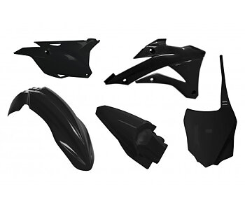 RTECH, PLASTKIT, SVART, KAWASAKI  KX85