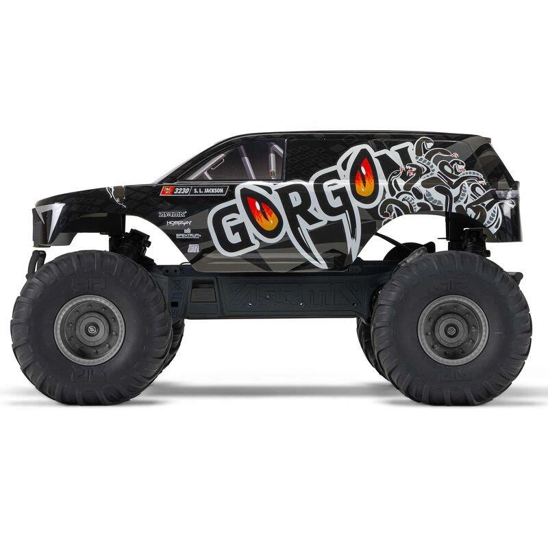 ARRMA 1/10 GORGON 4X2 MEGA 550 Brushed Monster Truck Ready-To-Assemble Kit with  - 14