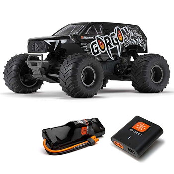ARRMA 1/10 GORGON 4X2 MEGA 550 Brushed Monster Truck Ready-To-Assemble Kit with 