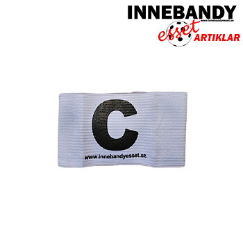 Innebandyesset Captain Band - Vit