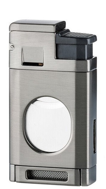 Filip III Jet Lighter - Inbyggd S-Cutter Antracit