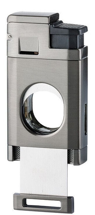 Filip III Jet Lighter - Inbyggd S-Cutter Antracit