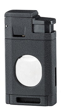 Filip III Jet Lighter - Inbyggd S-Cutter Black