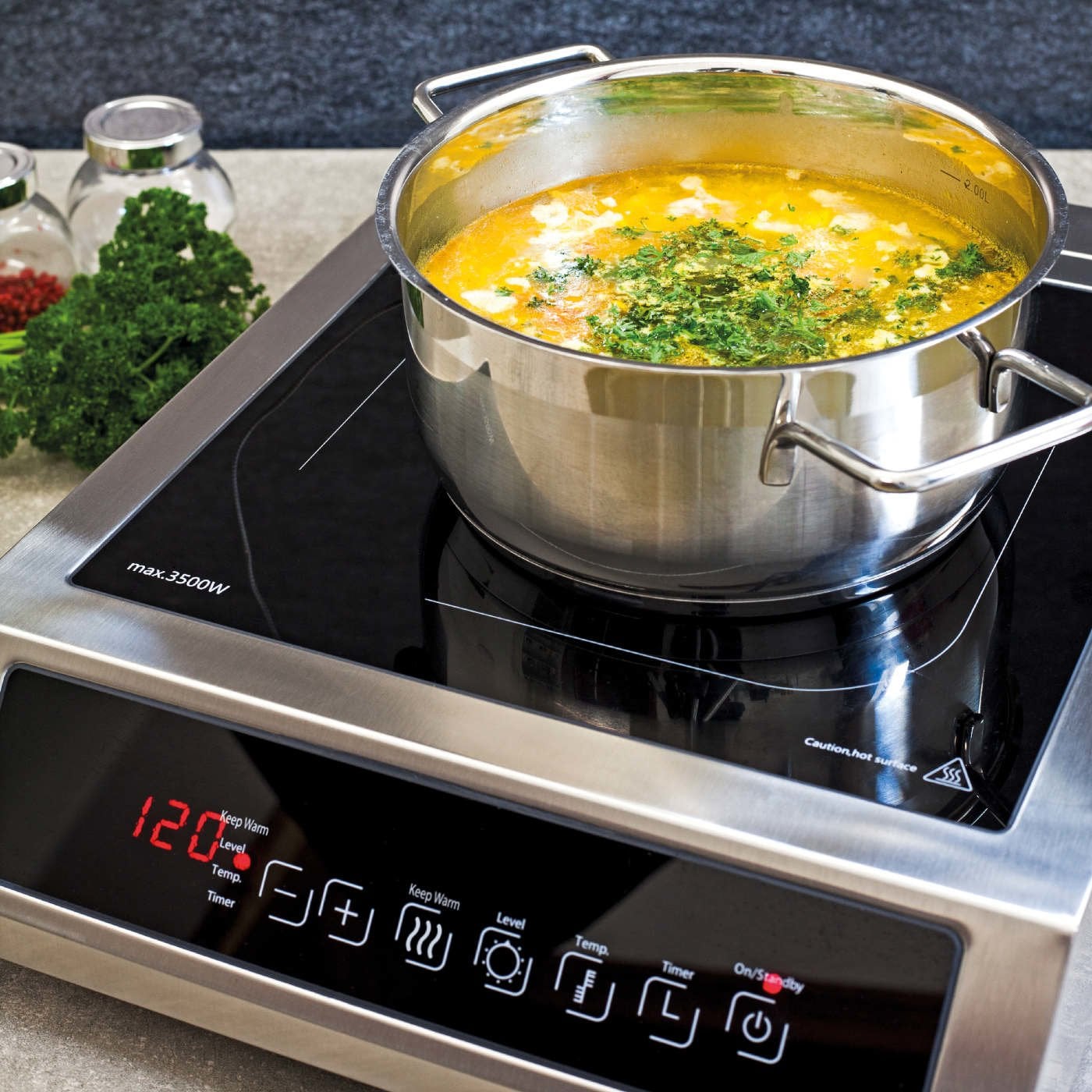 Caso Induktion IP 3500 Pro, Ø 28 cm - 2
