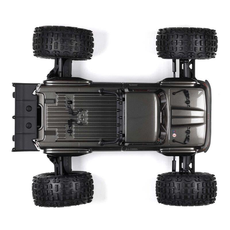 ARRMA 1/10 OUTCAST 4X4 4S V2 BLX Stunt Truck RTR, Gunmetal - 14