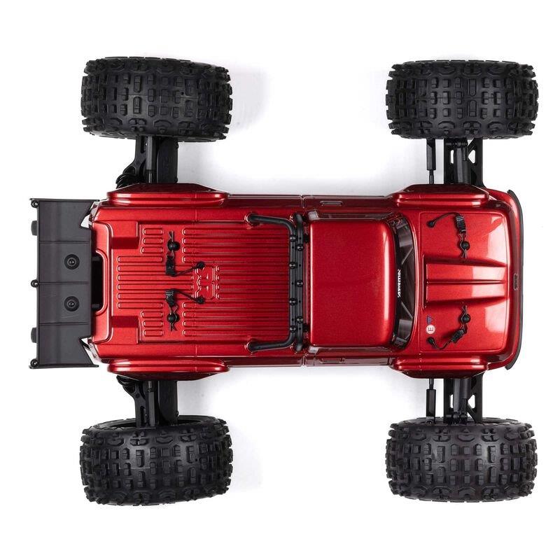 ARRMA 1/10 OUTCAST 4X4 4S V2 BLX Stunt Truck RTR, Red - 14