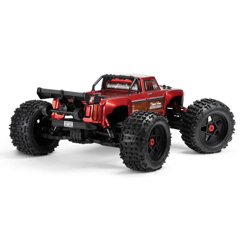 ARRMA 1/10 OUTCAST 4X4 4S V2 BLX Stunt Truck RTR, Red - 12