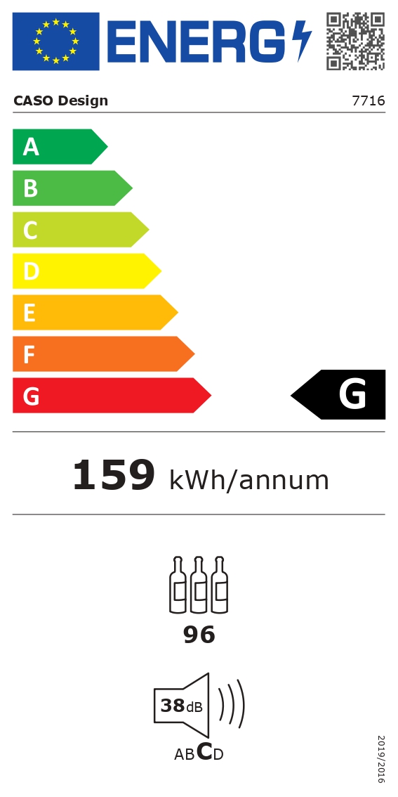 Caso WineDeluxe WD 96 - for indoors - 7