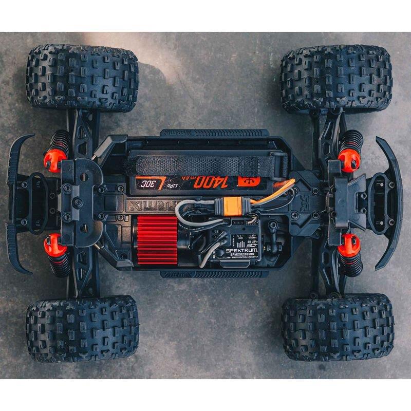ARRMA 1/18 GRANITE GROM MEGA 380 Brushed 4X4 MT RTR with Battery & Charger, Red - 17