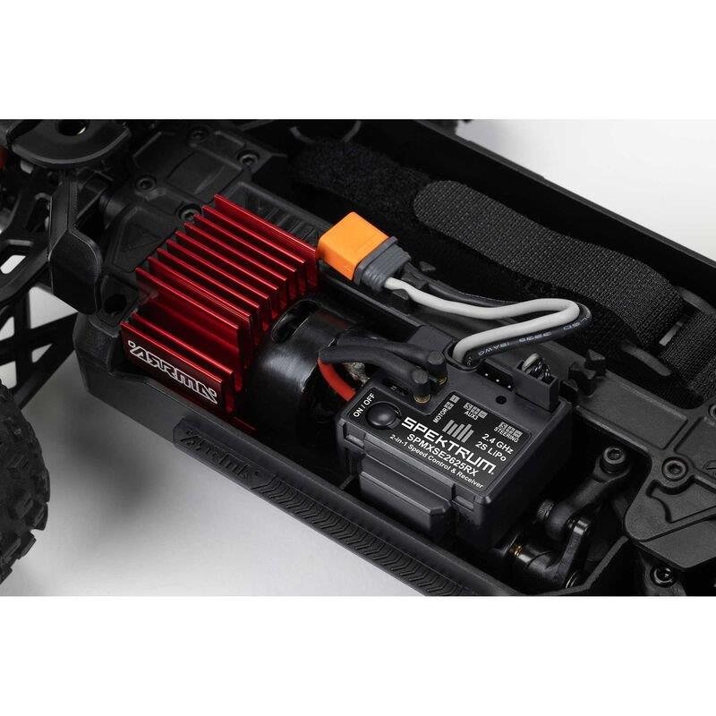 ARRMA 1/18 GRANITE GROM MEGA 380 Brushed 4X4 MT RTR with Battery & Charger,Green - 14