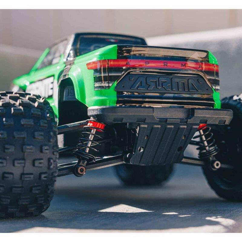 ARRMA 1/18 GRANITE GROM MEGA 380 Brushed 4X4 MT RTR with Battery & Charger,Green - 11