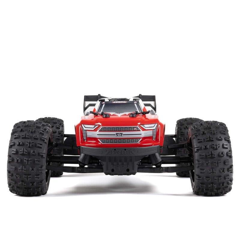 ARRMA 1/10 KRATON 4X4 4S V2 BLX Speed Monster Truck RTR, Red - 7