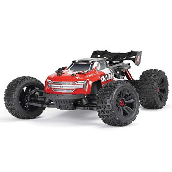 ARRMA 1/10 KRATON 4X4 4S V2 BLX Speed Monster Truck RTR, Red