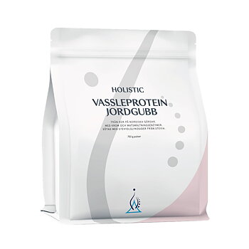 Vassleprotein Jordgubb 750 g Holistic