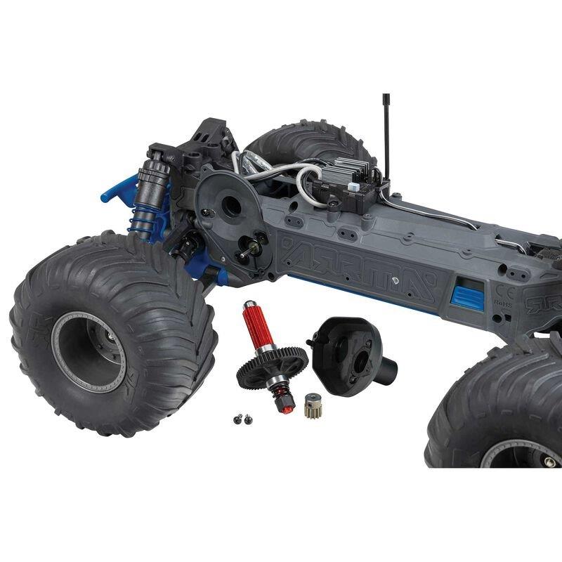 ARRMA 1/10 GORGON 4X2 MEGA 550 Brushed Monster Truck RTR - 22
