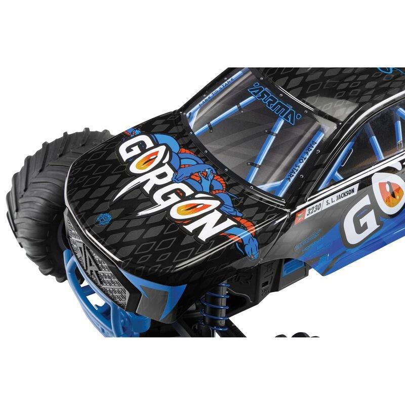 ARRMA 1/10 GORGON 4X2 MEGA 550 Brushed Monster Truck RTR - 11