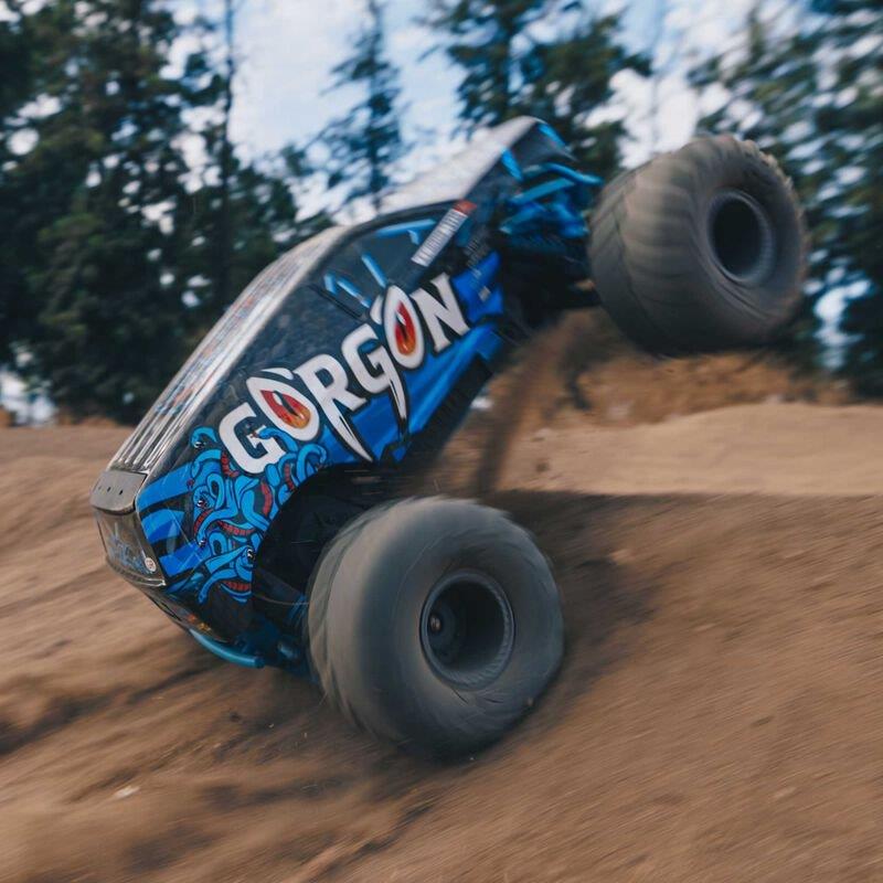 ARRMA 1/10 GORGON 4X2 MEGA 550 Brushed Monster Truck RTR - 4