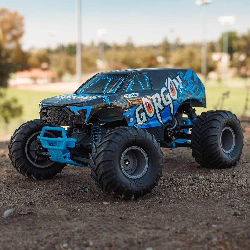ARRMA 1/10 GORGON 4X2 MEGA 550 Brushed Monster Truck RTR - 16