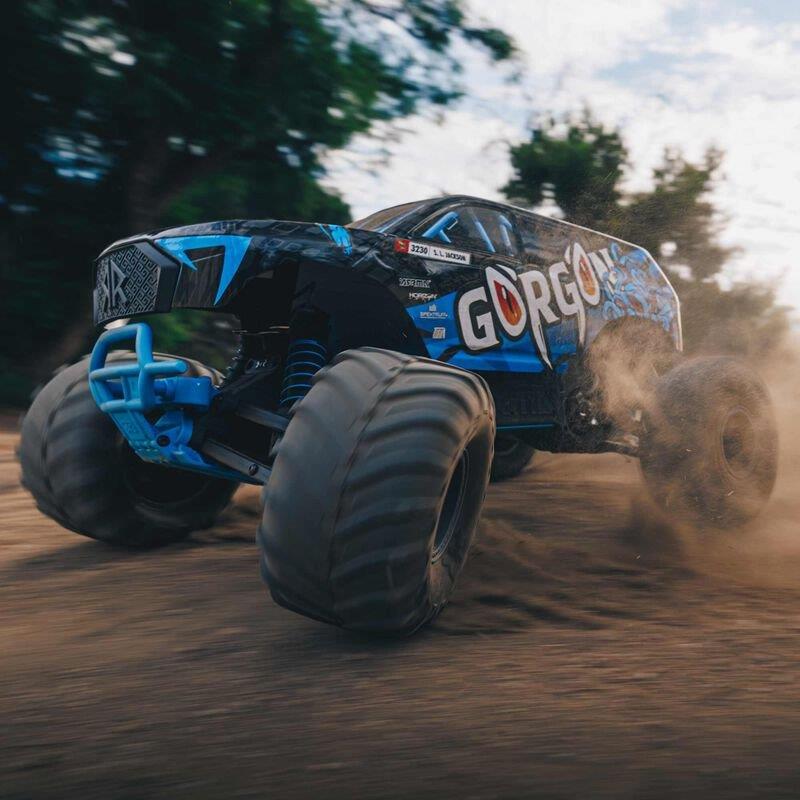 ARRMA 1/10 GORGON 4X2 MEGA 550 Brushed Monster Truck RTR - 3