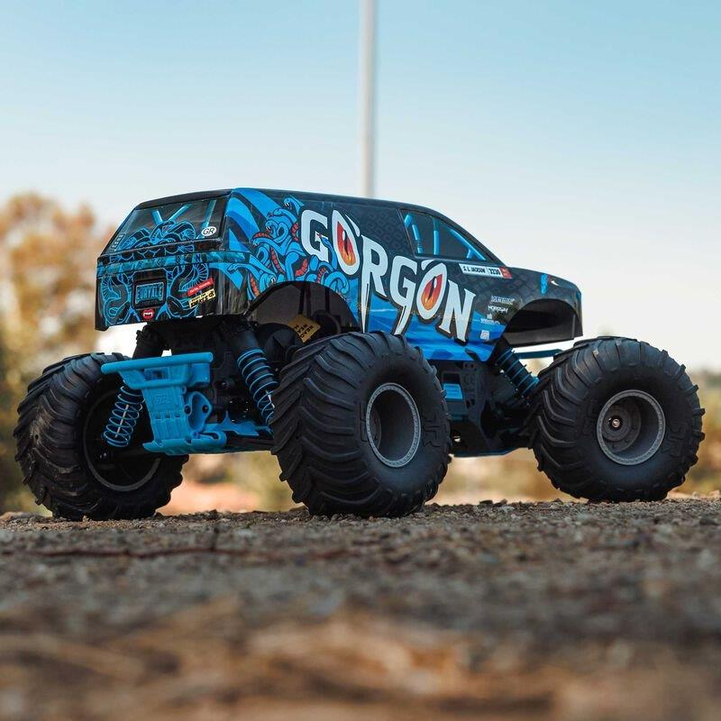 ARRMA 1/10 GORGON 4X2 MEGA 550 Brushed Monster Truck RTR - 15