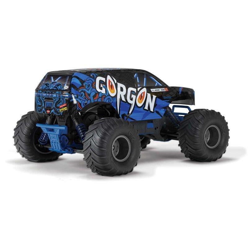ARRMA 1/10 GORGON 4X2 MEGA 550 Brushed Monster Truck RTR - 9