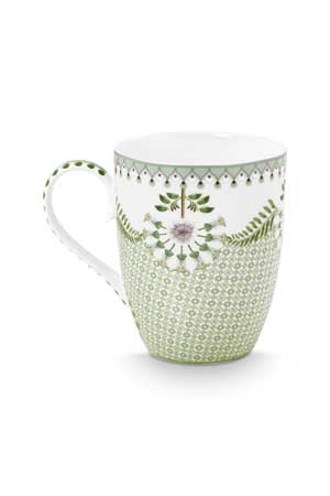 Pip Studio Mugg Lily & Lotus Tiles Light Green - 2