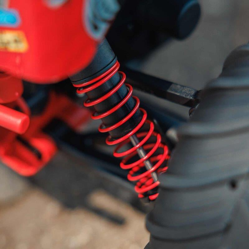 ARRMA 1/10 GORGON 4X2 MEGA 550 Brushed MT RTR with Battery & Charger, Red - 18