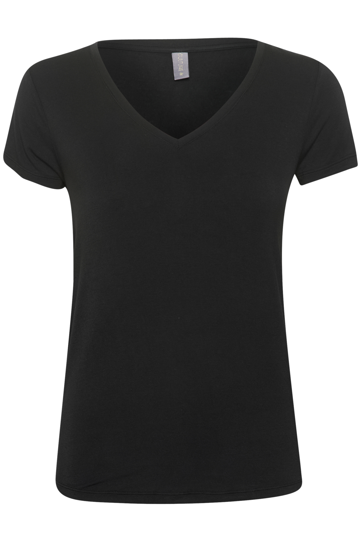 CUpoppy V-neck T-Shirt  Black - 3