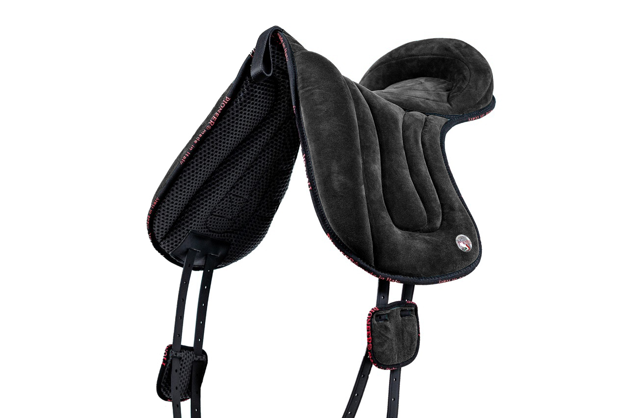 Pioneer® Verona ride pad Classic Support (incl. girth), svart - 3