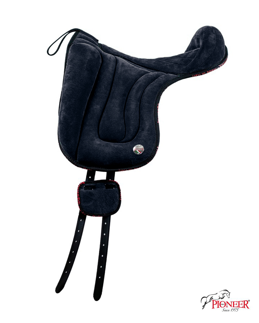 Pioneer® Verona ride pad Classic Support (incl. girth), svart