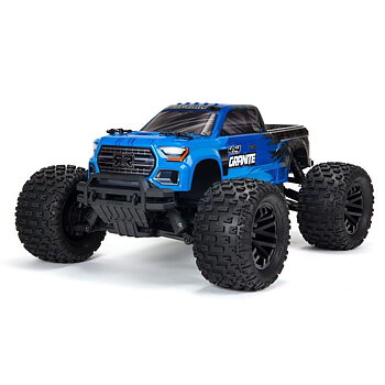 ARRMA 1/10 GRANITE 4WD MEGA Brushed Monster Truck RTR, Blue (International)