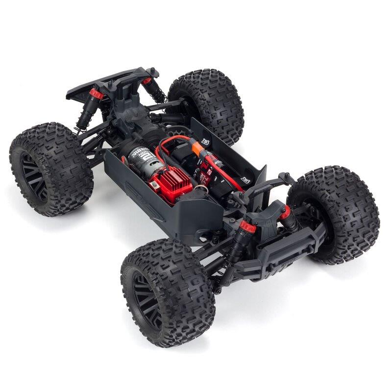 ARRMA 1/10 GRANITE 4WD MEGA Brushed Monster Truck RTR, Blue (International) - 8