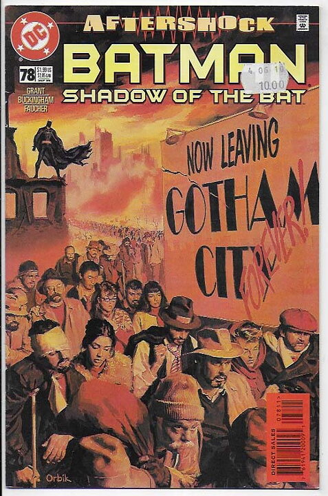 Batman: Shadow of The Bat # 78 VF+ Prislapp