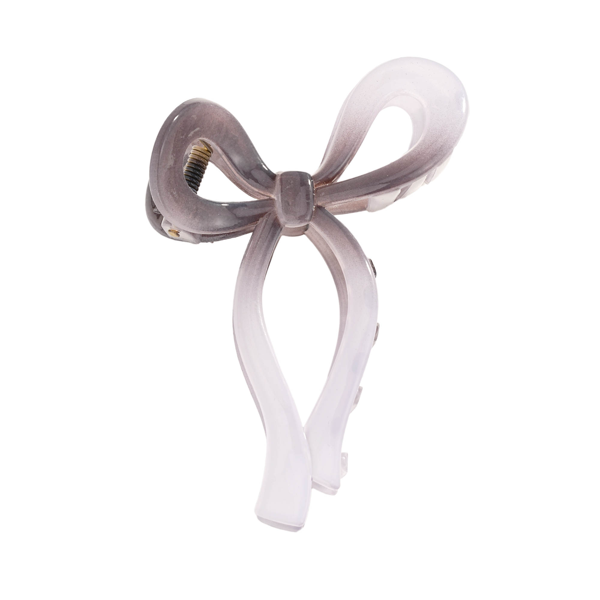 Hårklämma Bow Ombre Grey