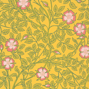 TAPET BRIAR & ROSE, Indian Yellow