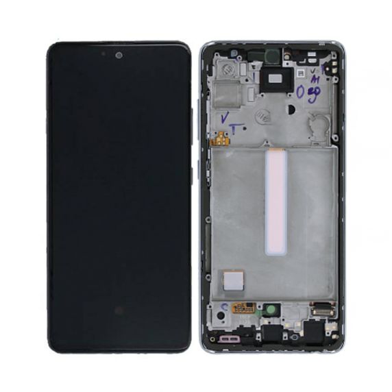 Original Samsung Galaxy A52 4G/5G Skärm med LCD - Vit