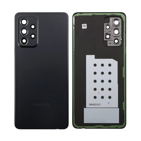 Samsung Galaxy A52 Baksida med tejp - Svart