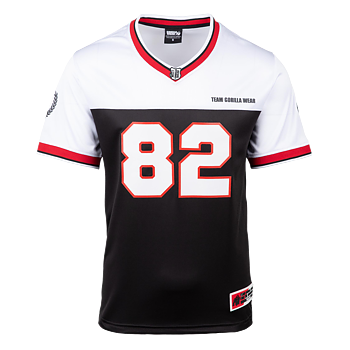 Trenton Football Jersey, black/white