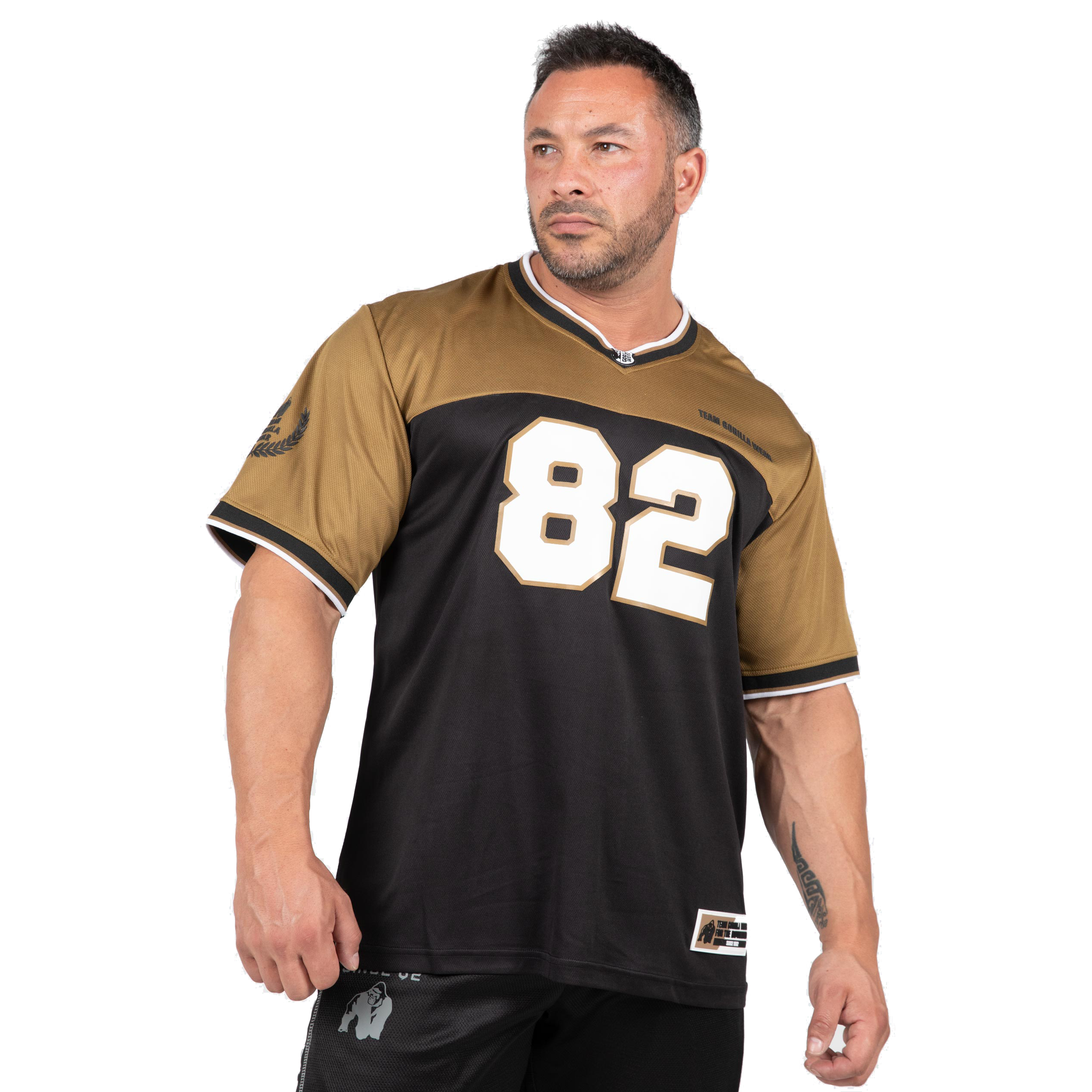 Trenton Football Jersey, black/gold - 8