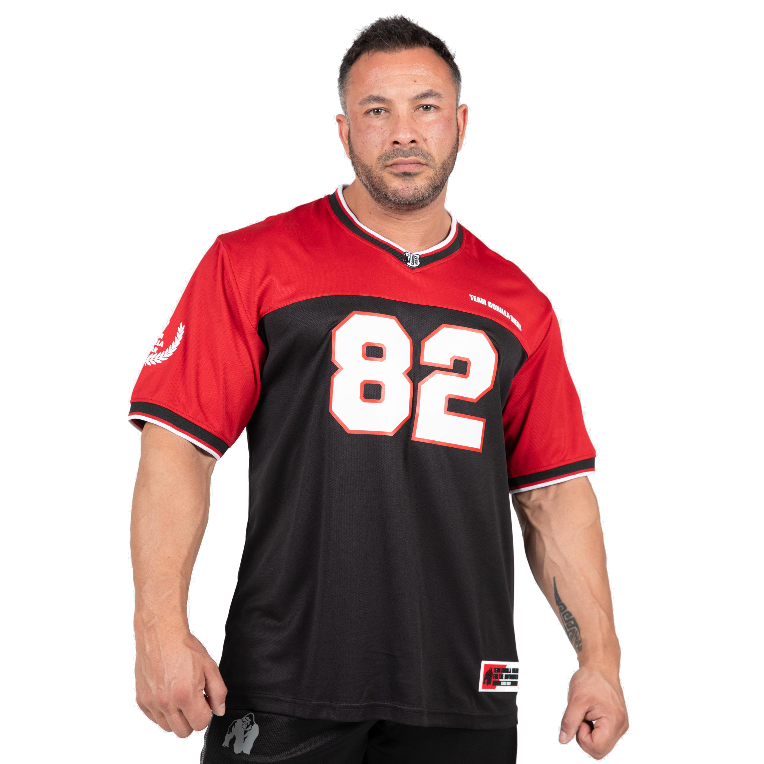 Trenton Football Jersey, black/red - 6