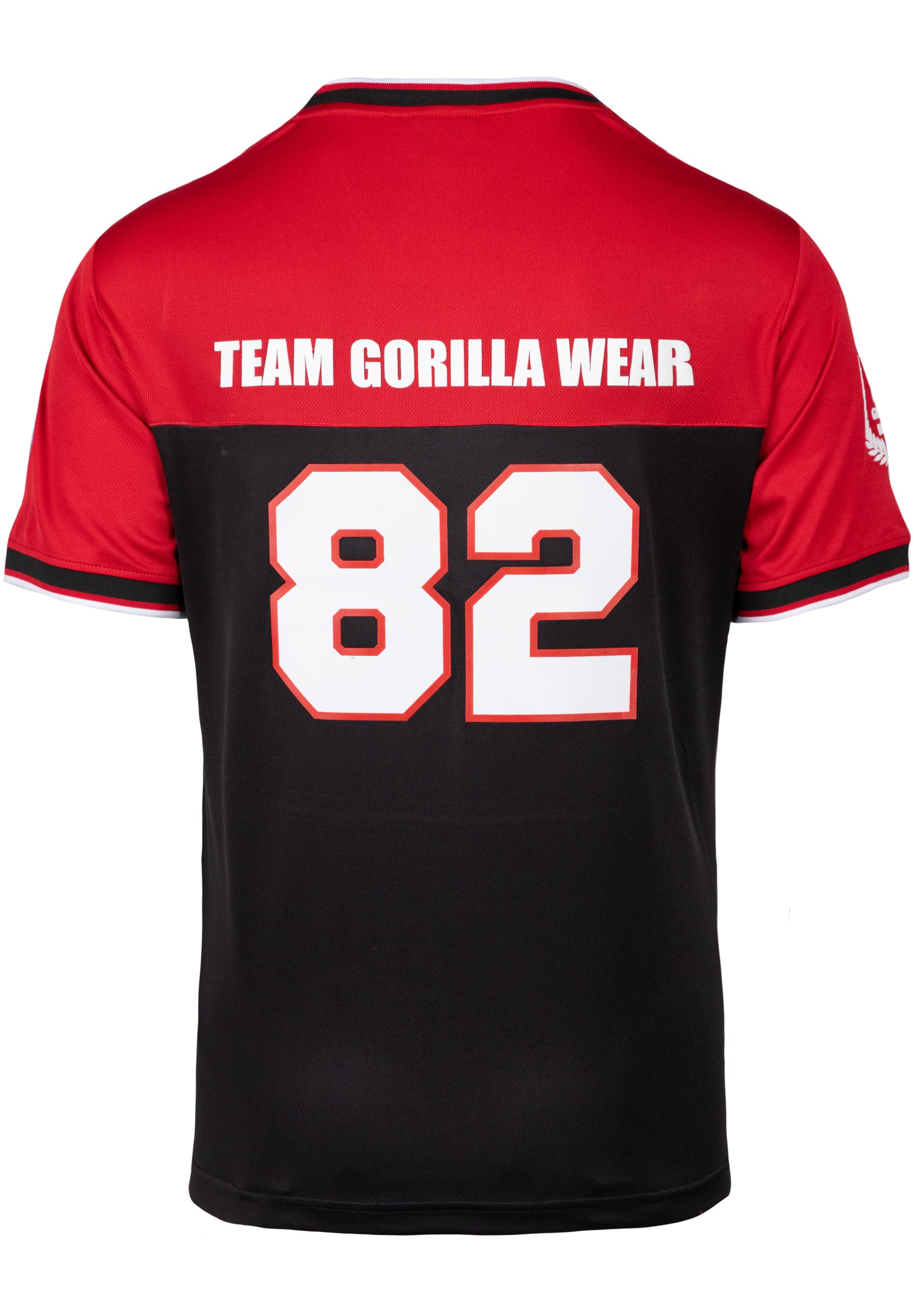 Trenton Football Jersey, black/red - 2