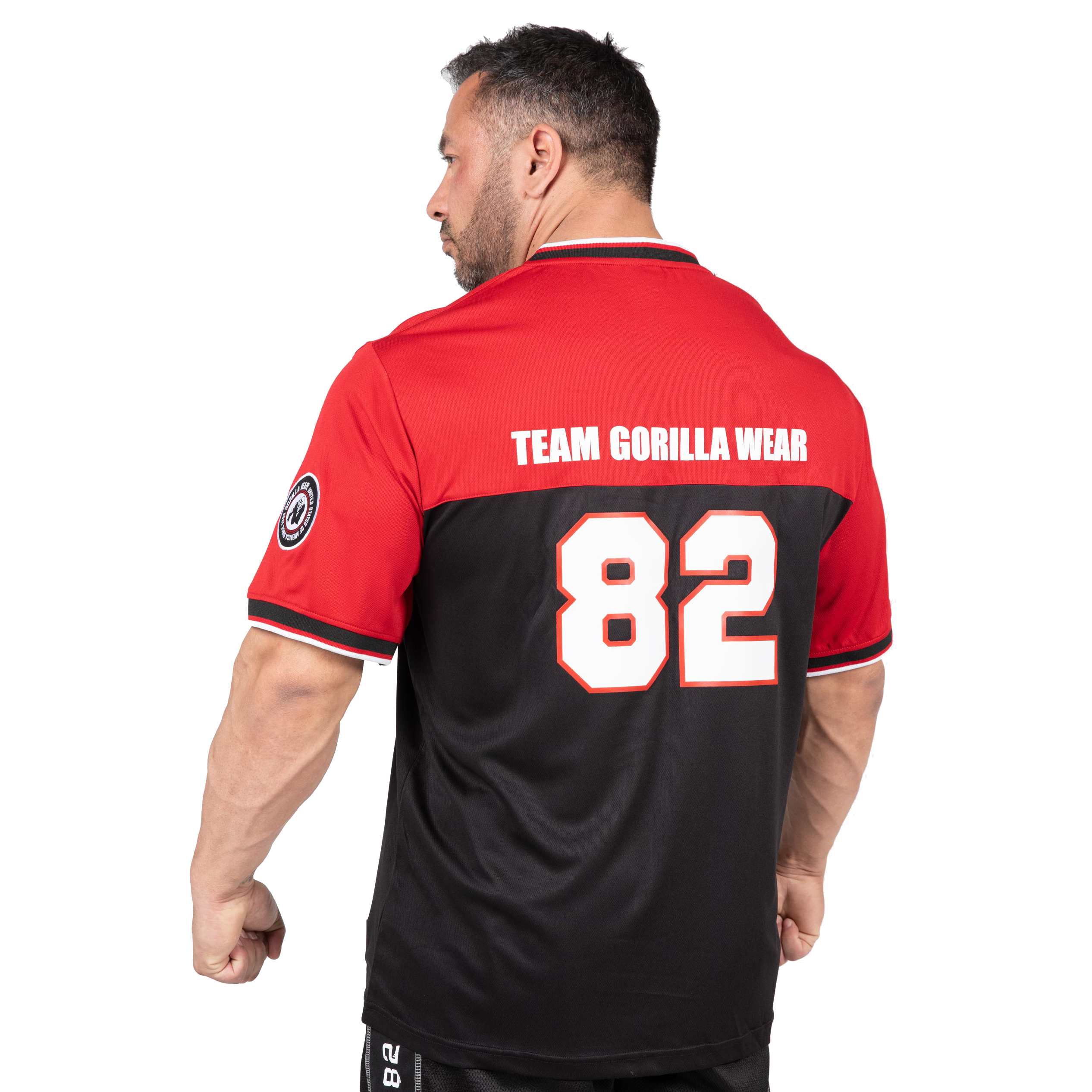 Trenton Football Jersey, black/red - 7