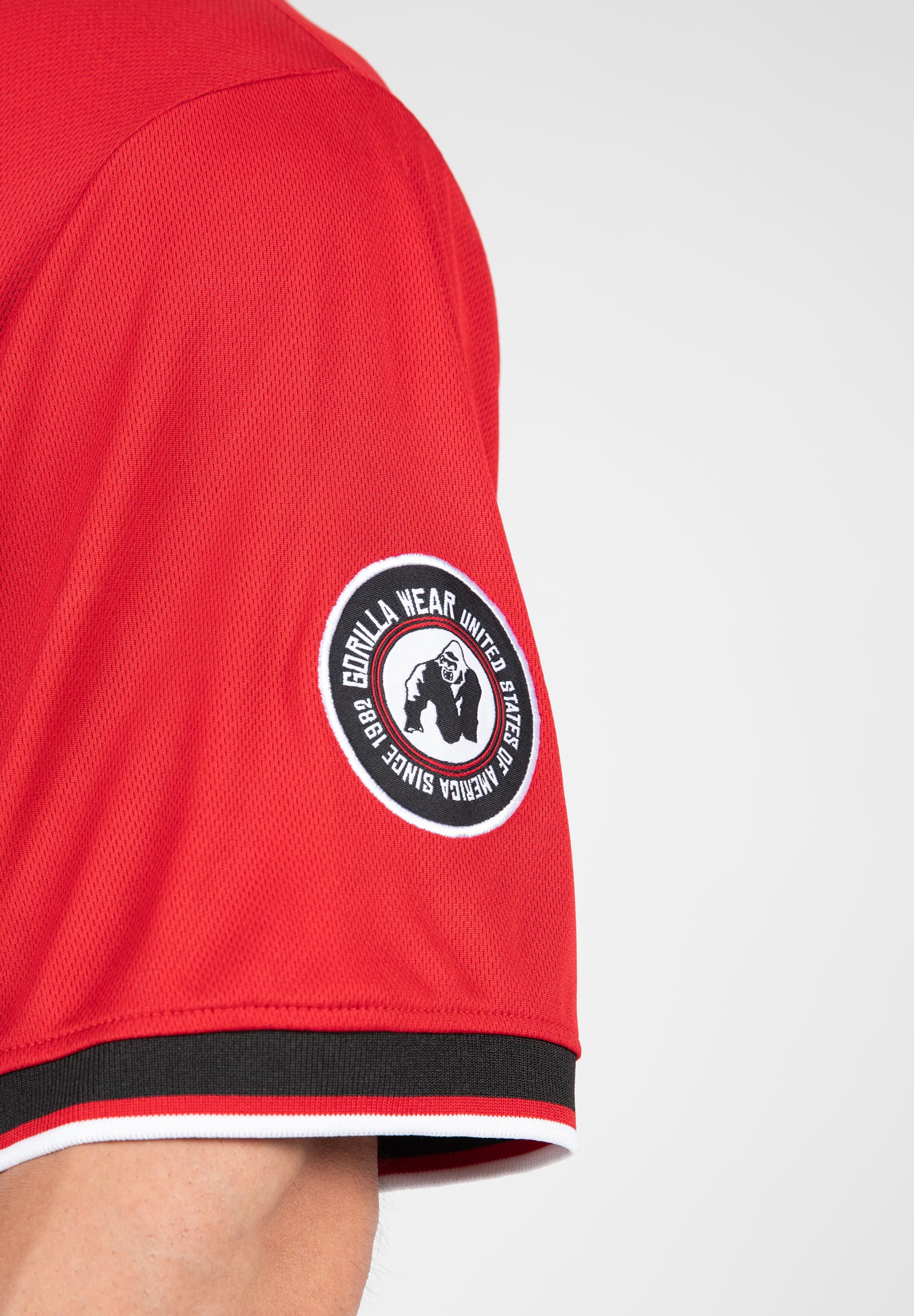 Trenton Football Jersey, black/red - 5