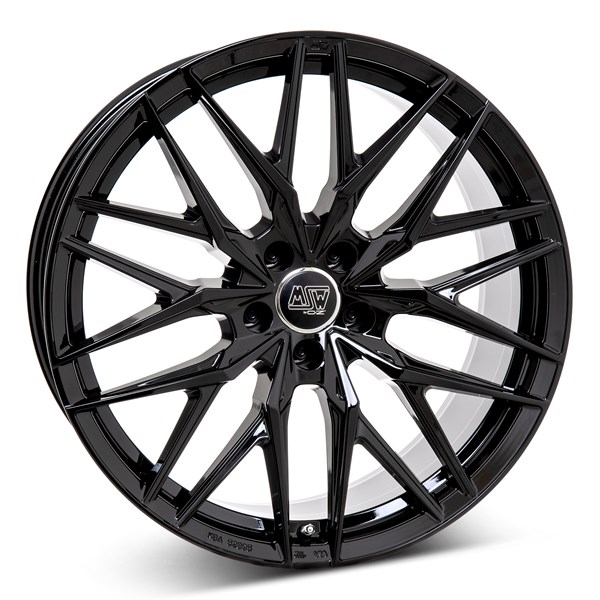 20" MSW 50 Gloss black 5x108 - 3