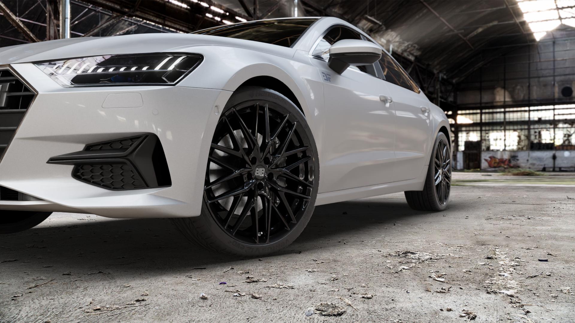 20" MSW 50 Gloss black 5x108 - 8