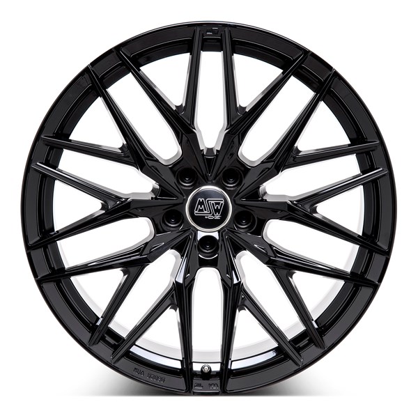 20" MSW 50 Gloss black 5x108