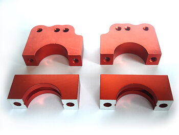 HSP-880008 Alu. Fram / bakaxel. Armmontering - 2st