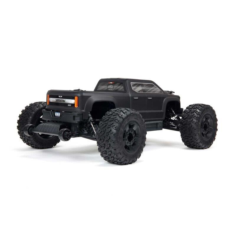 ARRMA 1/10 BIG ROCK 4X4 3S BLX Brushless Monster Truck RTR, Black - 3