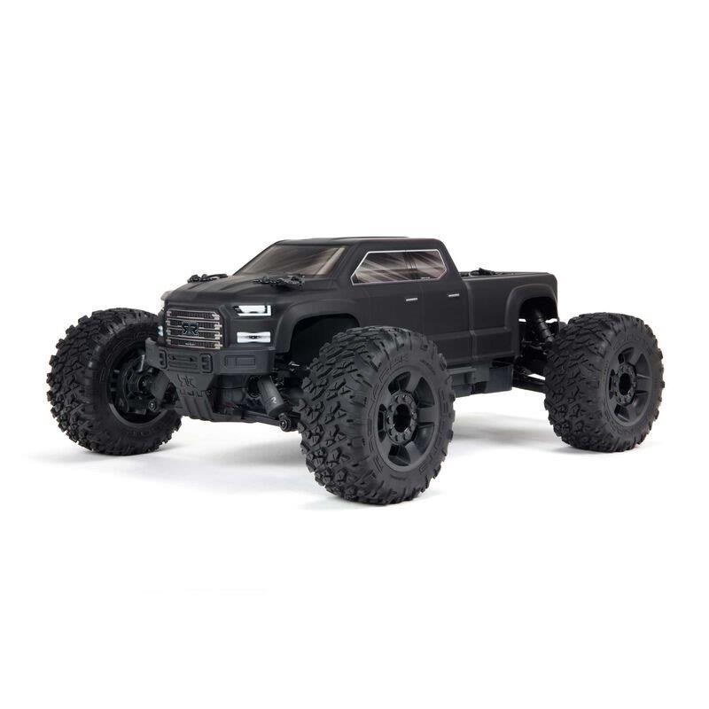 ARRMA 1/10 BIG ROCK 4X4 3S BLX Brushless Monster Truck RTR, Black