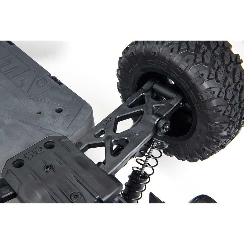 ARRMA 1/10 BIG ROCK 4X4 3S BLX Brushless Monster Truck RTR, Black - 17